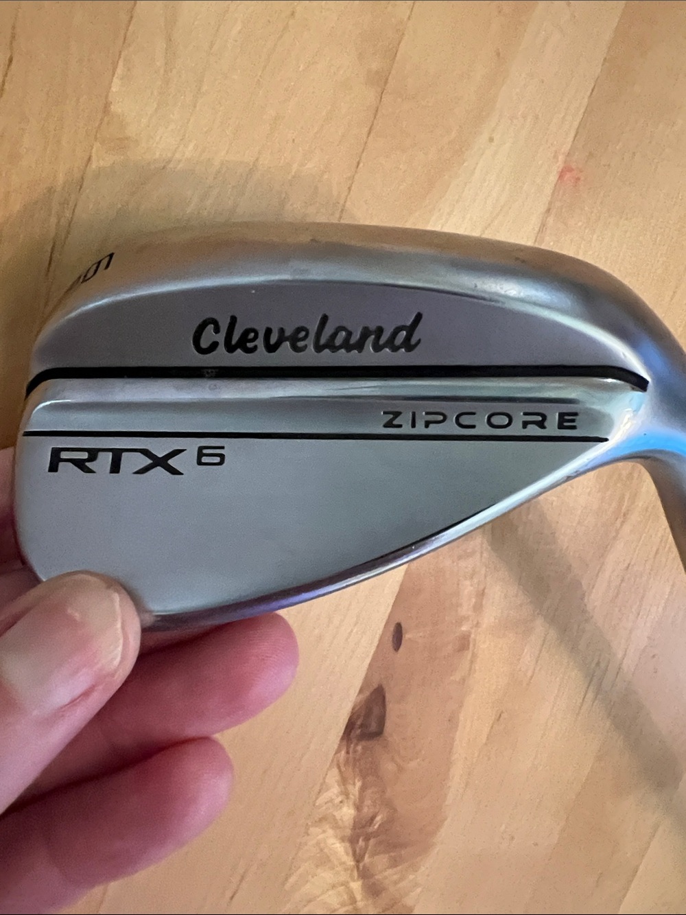 Cleveland RTX-6 ZipCore Wedge in Silver